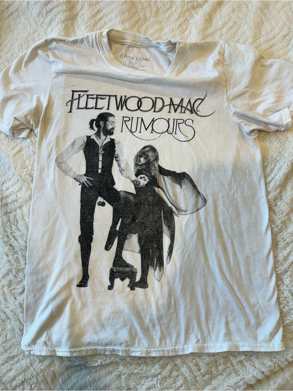 Fleetwood Mac Rumours Graphic Tee - White